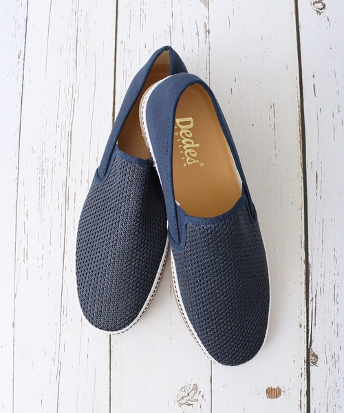 Dedes(デデス)の「DEDES メッシュスリッポンシューズ(スリッポン・メンズ・ホワイト×ネイビー/ブラック×ホワイト/カーキ/ブルー系その他/イエロー/ネイビー/ブルー/オレンジ/レッド系その他/レッド/ブラック/ブルー系その他2/ホワイト/ブラウン/グリーン/ブルー系その他3/グリーン系その他・36/37/38/39/42/40/41/43/44)」の12枚目の写真