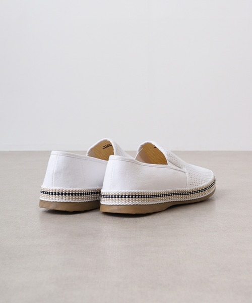 Dedes(デデス)の「DEDES メッシュスリッポンシューズ(スリッポン・メンズ・ホワイト×ネイビー/ブラック×ホワイト/カーキ/ブルー系その他/イエロー/ネイビー/ブルー/オレンジ/レッド系その他/レッド/ブラック/ブルー系その他2/ホワイト/ブラウン/グリーン/ブルー系その他3/グリーン系その他・36/37/38/39/42/40/41/43/44)」の21枚目の写真