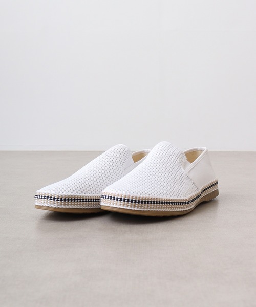 Dedes(デデス)の「DEDES メッシュスリッポンシューズ(スリッポン・メンズ・ホワイト×ネイビー/ブラック×ホワイト/カーキ/ブルー系その他/イエロー/ネイビー/ブルー/オレンジ/レッド系その他/レッド/ブラック/ブルー系その他2/ホワイト/ブラウン/グリーン/ブルー系その他3/グリーン系その他・36/37/38/39/42/40/41/43/44)」の19枚目の写真