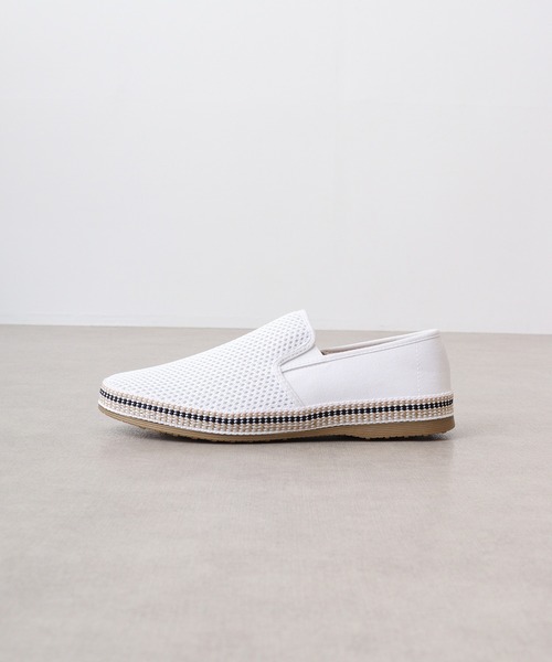 Dedes(デデス)の「DEDES メッシュスリッポンシューズ(スリッポン・メンズ・ホワイト×ネイビー/ブラック×ホワイト/カーキ/ブルー系その他/イエロー/ネイビー/ブルー/オレンジ/レッド系その他/レッド/ブラック/ブルー系その他2/ホワイト/ブラウン/グリーン/ブルー系その他3/グリーン系その他・36/37/38/39/42/40/41/43/44)」の20枚目の写真