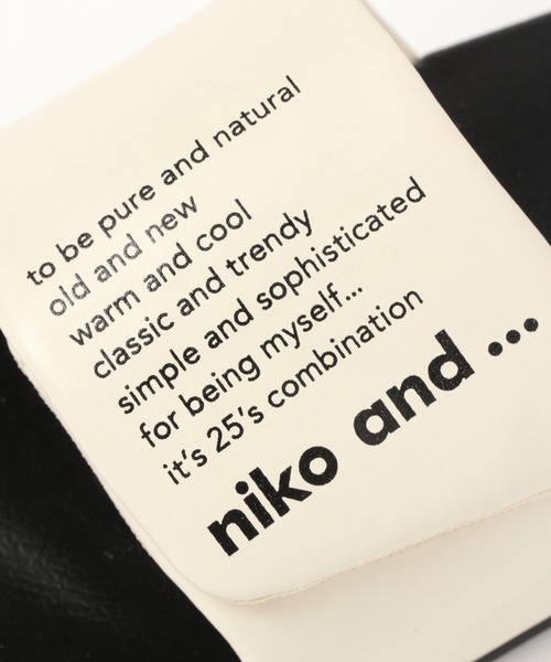 niko and...(ニコアンド)の「オリジナルニコロゴシャワーサンダル(サンダル・レディース・ホワイト/ブラック/その他1・MEDIUM/LARGE)」の15枚目の写真