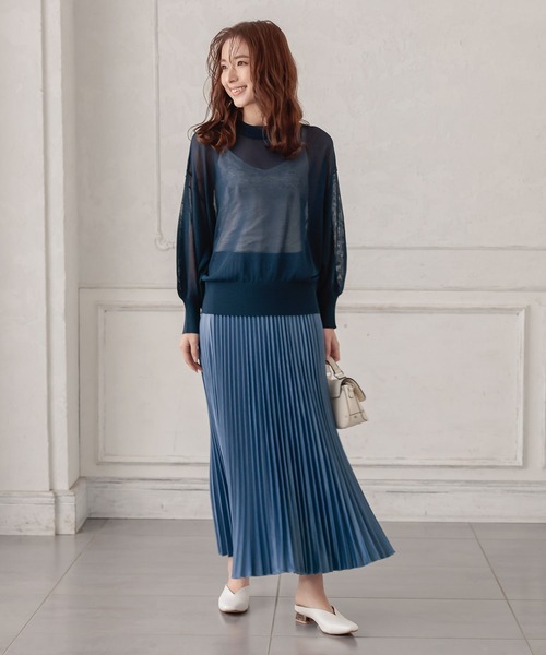 KOBE LETTUCE（コウベレタス）の「スクエアトゥVカット台形ヒールバブーシュ（その他シューズ・レディース・ホワイト/ミント/アイボリー/ブラック・M/S/L/LL）」の10枚目の写真