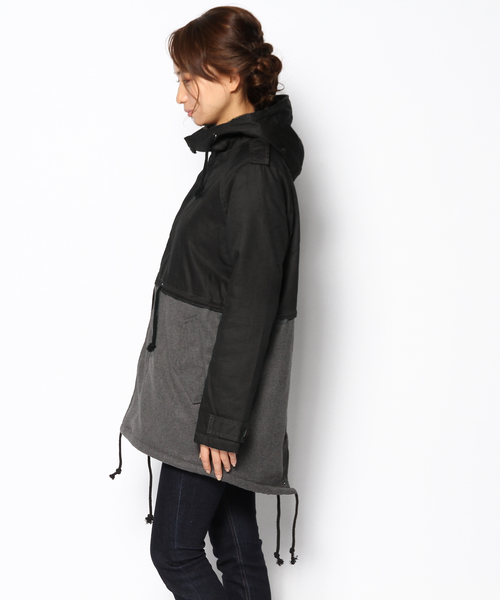 LB-03（エルビー・ゼロスリー）の「03 チェンジモッズコート（モッズコート・レディース・カーキ系/ブラック系・FREE）」の11枚目の写真