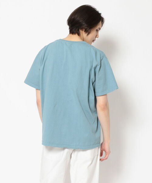 Goodwear(Since1983)(グッドウェア)の「GOODWEAR/グッドウェア SS POCKET TEE BIG ショートスリーブポケットTビッグ(Tシャツ/カットソー・メンズ・エメラルド/ブラック/チャコール/セージグリーン/ホワイト/ベージュ・XX-LARGE)」の8枚目の写真