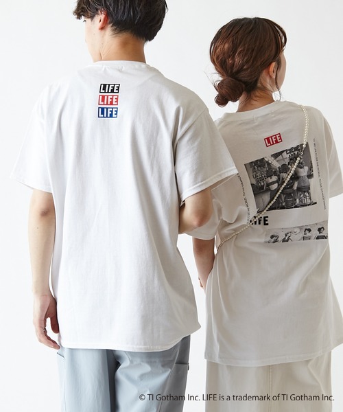 LIFE PICTURE COLLECTION別注CHTシャツホワイト LIFE PICTURE COLLECTION別注CHTシャツホワイト LIFE PICTURE