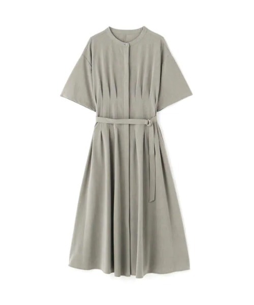 N.（N. Natural Beauty Basic）（エヌエヌナチュラルビューティーベーシック）の「◆ウエストタックバンドカラーワンピース（ワンピース・レディース・ネイビー/カーキ/イエロー/ライトカーキ・MEDIUM）」の17枚目の写真