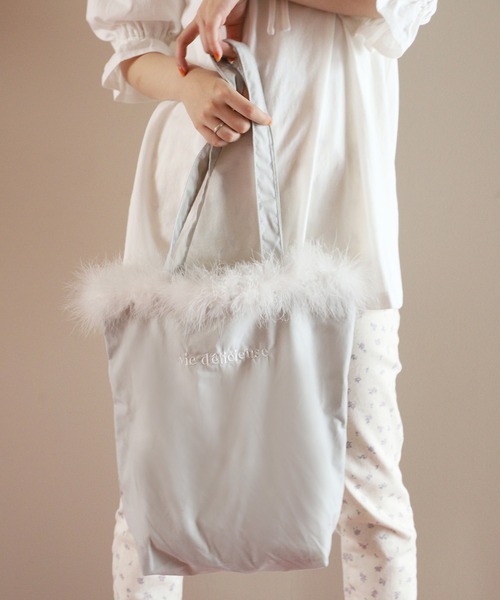 one after another NICE CLAUP（ワンアフターアナザーナイスクラップ）の「マラボートートバッグ（トートバッグ・レディース・ベージュ/グレー/ゼブラ・FREE）」の11枚目の写真