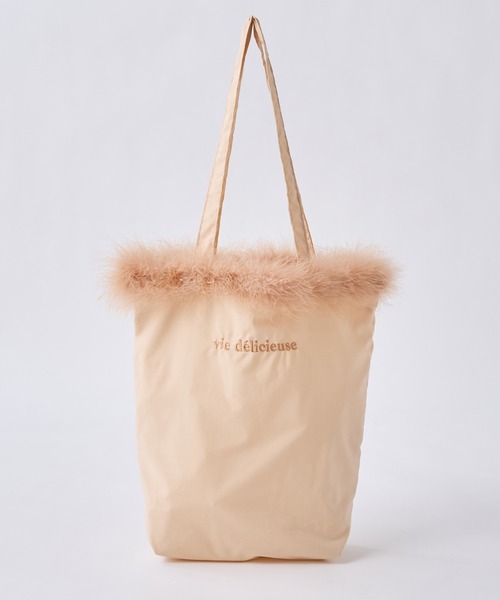 one after another NICE CLAUP（ワンアフターアナザーナイスクラップ）の「マラボートートバッグ（トートバッグ・レディース・ベージュ/グレー/ゼブラ・FREE）」の5枚目の写真