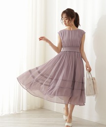 PROPORTION BODY DRESSING | 前後２ＷＡＹ楊柳シャーリングワンピース / 1211240606(ワンピース)