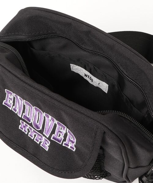 WEGO(ウィゴー)の「WEGO/カレッジロゴスクエアショルダーバッグ(ショルダーバッグ・レディース・ホワイト/ダークグリーン/ベージュ/ブラック・FREE)」の6枚目の写真