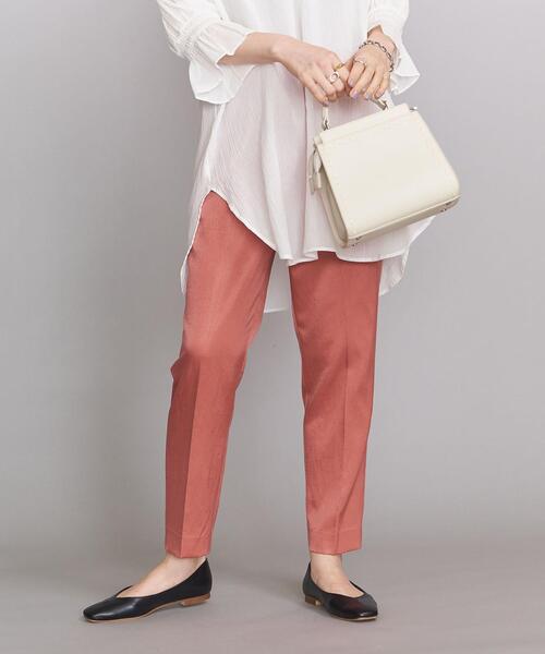 BEAUTY&YOUTH UNITED ARROWS（ビューティーアンドユースユナイテッドアローズ）の「BY サテンドローストパンツ  -ウォッシャブル- ∴ :（その他パンツ・レディース・ブラック/オリーブ/ピンク/コバルトブルー・S/M/L）」の15枚目の写真