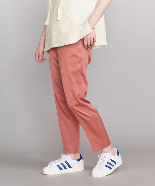 BEAUTY&YOUTH UNITED ARROWS（ビューティーアンドユースユナイテッドアローズ）の「BY サテンドローストパンツ  -ウォッシャブル- ∴ :（その他パンツ・レディース・ブラック/オリーブ/ピンク/コバルトブルー・S/M/L）」の5枚目の写真