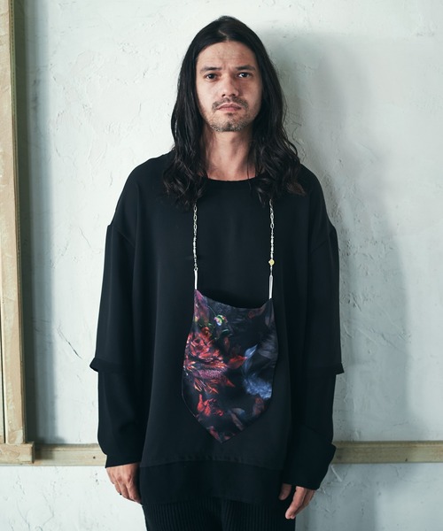 glamb（グラム）の「Multi chain mask holder / マルチチェーンマスクホルダー（ネックレス・メンズ・シルバー・FREE）」の7枚目の写真