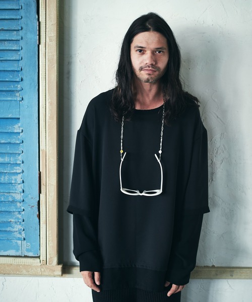 glamb（グラム）の「Multi chain mask holder / マルチチェーンマスクホルダー（ネックレス・メンズ・シルバー・FREE）」の9枚目の写真