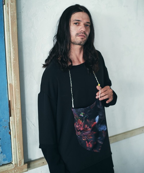 glamb（グラム）の「Multi chain mask holder / マルチチェーンマスクホルダー（ネックレス・メンズ・シルバー・FREE）」の14枚目の写真