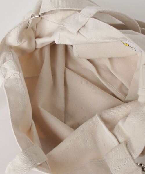 Mark Gonzales（マーク・ゴンザレス）の「MARK GONZALES/マークゴンザレス　ヘビーキャンバス プリント入り 2WAYトートバッグ（トートバッグ・メンズ・ホワイト系その他/ホワイト系その他2・FREE）」の5枚目の写真