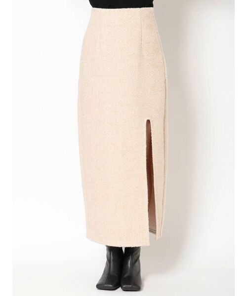 EMODA(エモダ)の「ストレートロングスカート(スカート・レディース・グリーン/ブラック・MEDIUM/SMALL)」の12枚目の写真