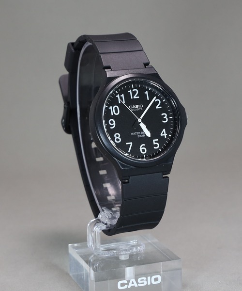 CASIO(カシオ)の「CASIO Collection / MW-240-1BJH(アナログ腕時計・メンズ・ブラック×ホワイト・FREE)」の3枚目の写真