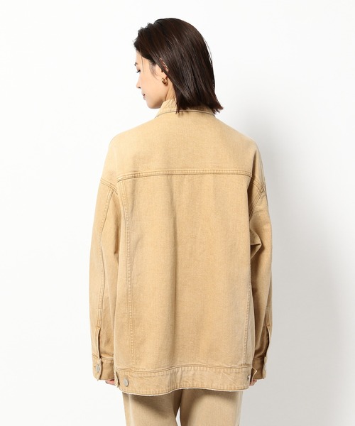 BABYLONE（バビロン）の「BABYLONE / デニムＧジャン（デニムジャケット・レディース・ベージュ/ブルー・フリー）」の22枚目の写真