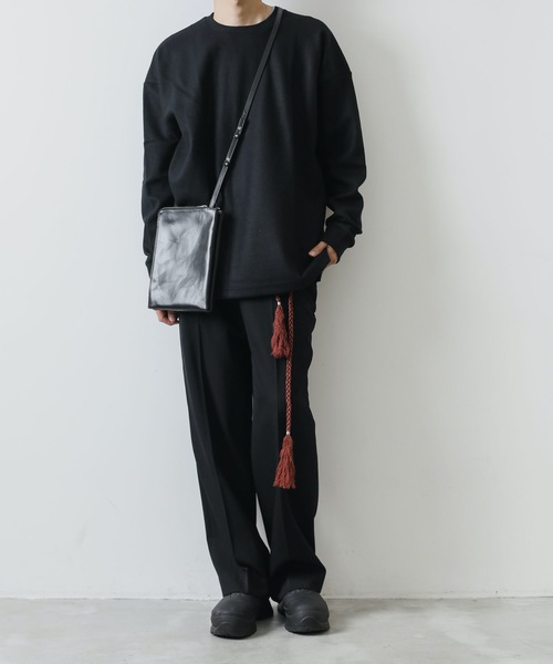 KAZUYUKI KUMAGAI ATTACHMENT（カズユキクマガイアタッチメント）の「LIZARD CORD BRAID BELT（ベルト・メンズ・ブラック/ブラウン/レッド・ONESIZE）」の8枚目の写真