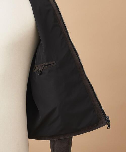 EMMETI(エンメティ)の「【別注】<EMMETI(エンメティ)> ユリ ライダースジャケット(ライダースジャケット・メンズ・ネイビー/ダークグレー・50/44/48/46)」の10枚目の写真