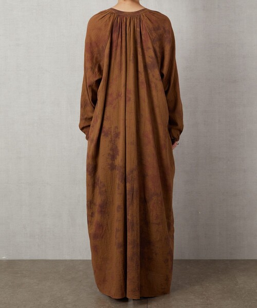 FREAK'S STORE（フリークスストア）の「▽【WEB限定】インドタイダイスッキパーワンピース（ワンピース・レディース・ベージュ/ブラウン/ブルー・ﾌﾘ-）」の16枚目の写真