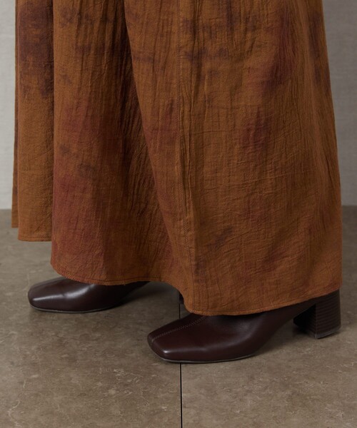 FREAK'S STORE（フリークスストア）の「▽【WEB限定】インドタイダイスッキパーワンピース（ワンピース・レディース・ベージュ/ブラウン/ブルー・ﾌﾘ-）」の20枚目の写真