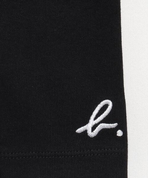 agnes b.(アニエスベー)の「キッズ ”b.”ロゴ コットン レギンス(ソックス/靴下・キッズ・ブラック・12YEAR/4YEAR/10YEAR/6YEAR/8YEAR)」の3枚目の写真