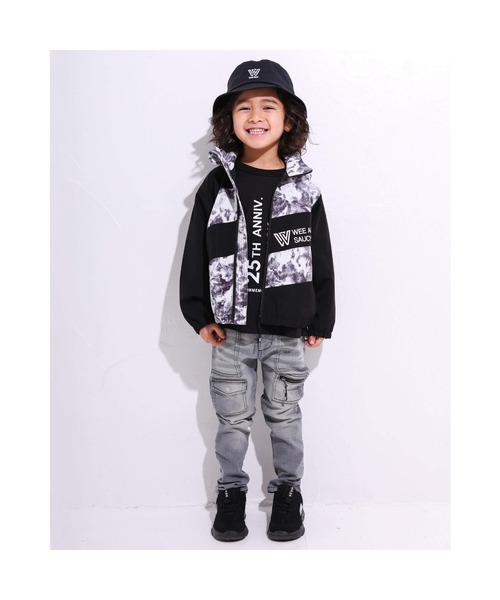 WASK（ワスク）の「WASK/ロゴ 刺繍 バケットハット (54~56cm)（ハット・キッズ・グリーン/ブラック・56/54）」の15枚目の写真