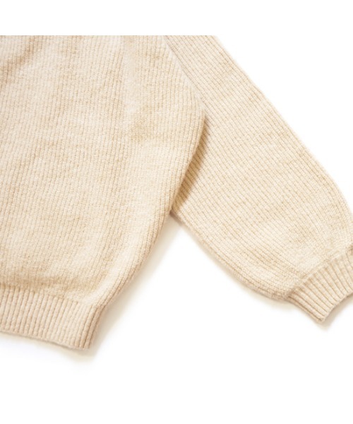 flower（フラワー）の「フラッフィアンサンブルニット（カーディガン/ボレロ・レディース・ベージュ/ブルー・FREE）」の18枚目の写真