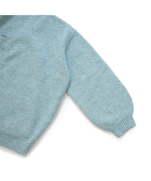 flower（フラワー）の「フラッフィアンサンブルニット（カーディガン/ボレロ・レディース・ベージュ/ブルー・FREE）」の22枚目の写真