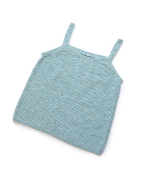 flower（フラワー）の「フラッフィアンサンブルニット（カーディガン/ボレロ・レディース・ベージュ/ブルー・FREE）」の21枚目の写真