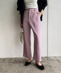 CAPRICIEUX LE'MAGE | パイピングバックスリットパンツ(その他パンツ)