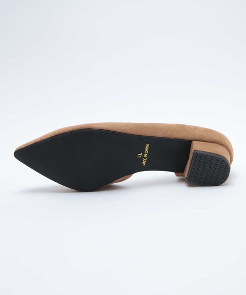 UR'S（ユアーズ）の「ｺﾞｰﾙﾄﾞﾊﾟｰﾂﾌﾗｯﾄﾊﾟﾝﾌﾟｽ（パンプス・レディース・キャメル/グレイッシュベージュ/チャコール・LL/S/M/L）」の17枚目の写真