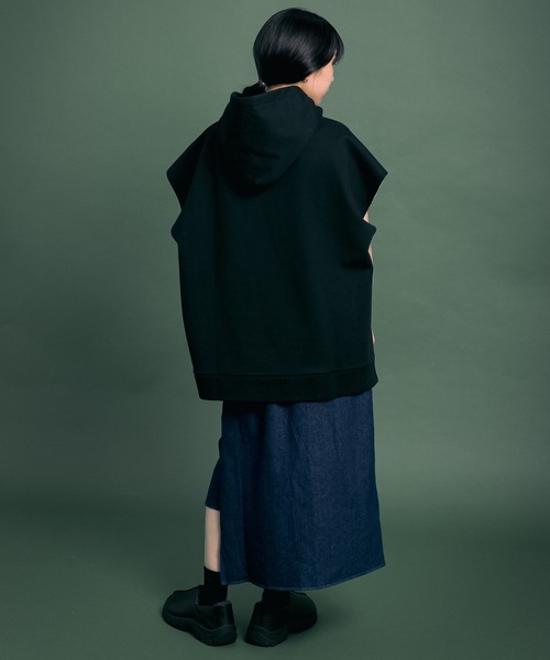 Uiscel（ユイセル）の「Uiscel　撥水デニムラップスカート（スカート・レディース・ワンウォッシュ・SMALL/MEDIUM）」の10枚目の写真