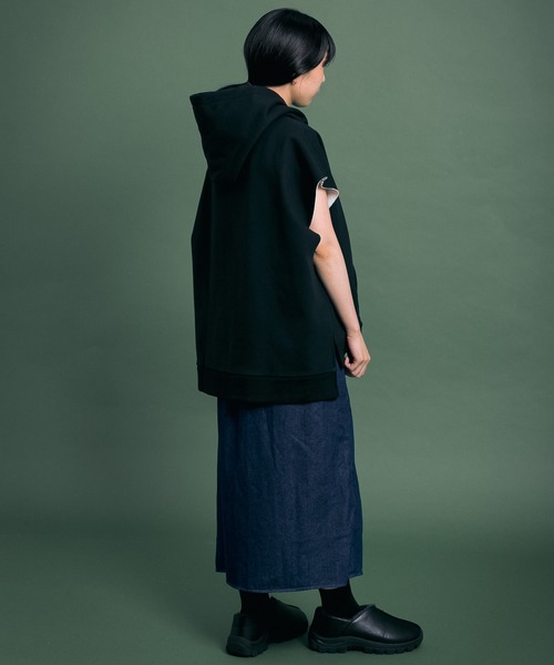 Uiscel（ユイセル）の「Uiscel　撥水デニムラップスカート（スカート・レディース・ワンウォッシュ・SMALL/MEDIUM）」の16枚目の写真