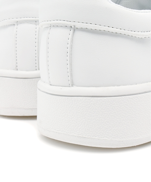 WEGO（ウィゴー）の「WEGO/ベーシックスニーカー（スニーカー・レディース・ホワイト/ブラック・MEDIUM/LARGE）」の12枚目の写真