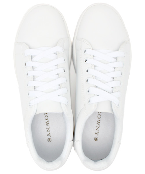 WEGO（ウィゴー）の「WEGO/ベーシックスニーカー（スニーカー・レディース・ホワイト/ブラック・MEDIUM/LARGE）」の5枚目の写真