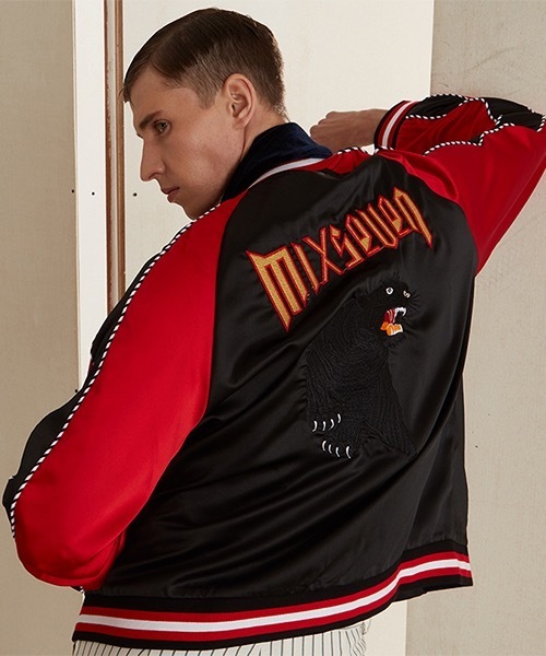 スカジャン 【MIX SEVEN】【2021AW】Original Yokosuka Jumper MX21S35