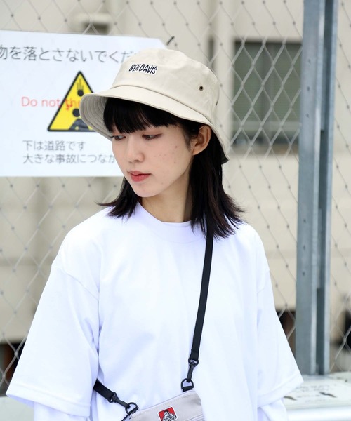 BEN DAVIS(ベンデイビス)の「【BEN DAVIS/ベンデイビス】シンセティックレザーハットBDW-8636(ハット・メンズ・ホワイト/ブラック・FREE)」の3枚目の写真