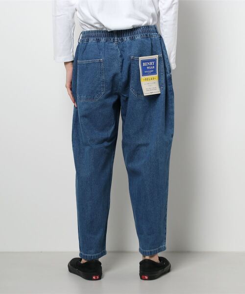BACK NUMBER(バックナンバー)の「【BACK NUMBER】バルーンデニムイージーパンツ(デニムパンツ・メンズ・ネイビー/ダークインディゴブルー/ダークグレー/オフホワイト・S/M/XL/L)」の13枚目の写真
