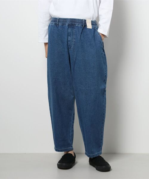 BACK NUMBER(バックナンバー)の「【BACK NUMBER】バルーンデニムイージーパンツ(デニムパンツ・メンズ・ネイビー/ダークインディゴブルー/ダークグレー/オフホワイト・S/M/XL/L)」の16枚目の写真