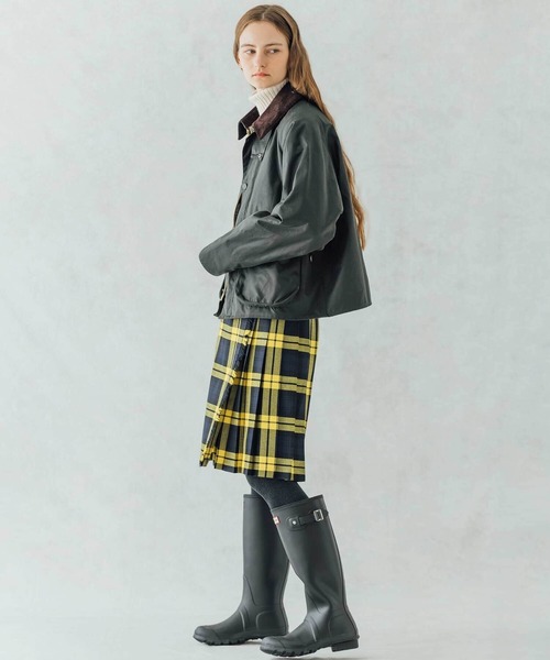 O'NEIL of DUBLIN(オニールオブダブリン)の「【O'NEIL OF DUBLIN】キルトスカート WOMEN(スカート・レディース・グリーン系その他/ブラック/イエロー系その他/ブルー系その他5/グレー・10/8)」の8枚目の写真