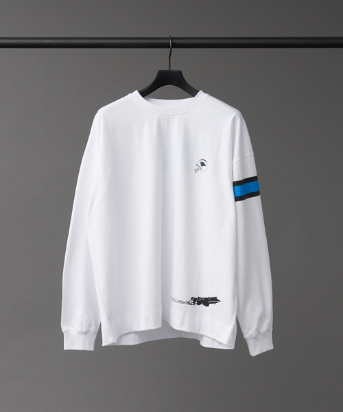 MYSELF ABAHOUSE（マイセルフアバハウス）の「【NFL】MYSELF ABAHOUSE 別注 チーム ロゴ ロンT（Tシャツ/カットソー・メンズ・ホワイト系その他/ブラック系その他/ホワイト系その他2/ホワイト系その他3/ブラック系その他2/ブラック系その他3・S/M/L）」の2枚目の写真