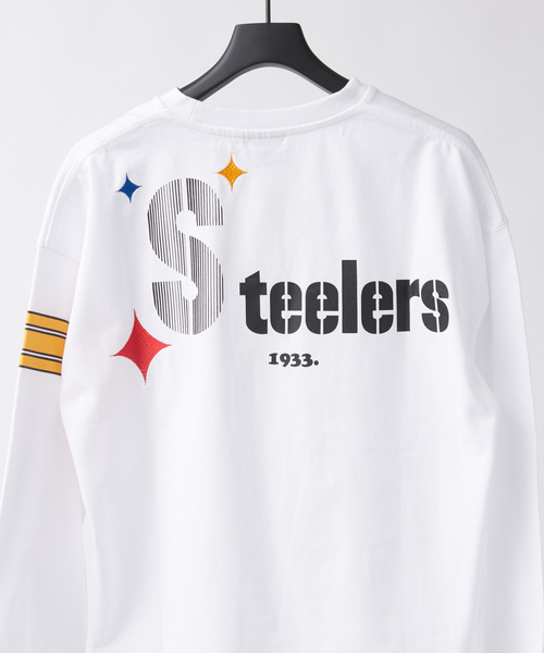 MYSELF ABAHOUSE（マイセルフアバハウス）の「【NFL】MYSELF ABAHOUSE 別注 チーム ロゴ ロンT（Tシャツ/カットソー・メンズ・ホワイト系その他/ブラック系その他/ホワイト系その他2/ホワイト系その他3/ブラック系その他2/ブラック系その他3・S/M/L）」の15枚目の写真