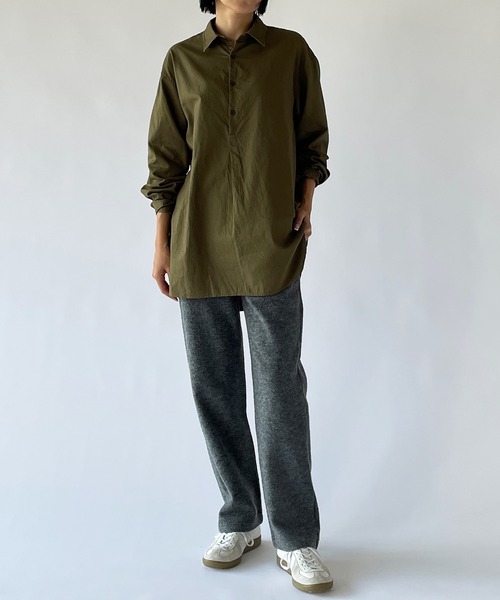 ORCIVAL(オーシバル)の「ORCIVAL | ブークレイージーパンツ WOMEN(その他パンツ・レディース・ネイビー/チャコール・1)」の5枚目の写真