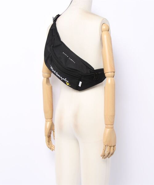 Mark Gonzales（マーク・ゴンザレス）の「【 Mark Gonzales / マークゴンザレス 】 MGロゴ ウエスト バッグ（ボディバッグ/ウエストポーチ・メンズ・ブラック/ベージュ/ブラック系その他・FREE）」の10枚目の写真