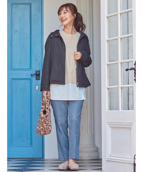 DRESKIP(ドレスキップ)の「◆2WAYフェイクファートート(トートバッグ・レディース・ブラウン系その他/アイボリー/ブラウン系1/チャコールグレー・00)」の15枚目の写真