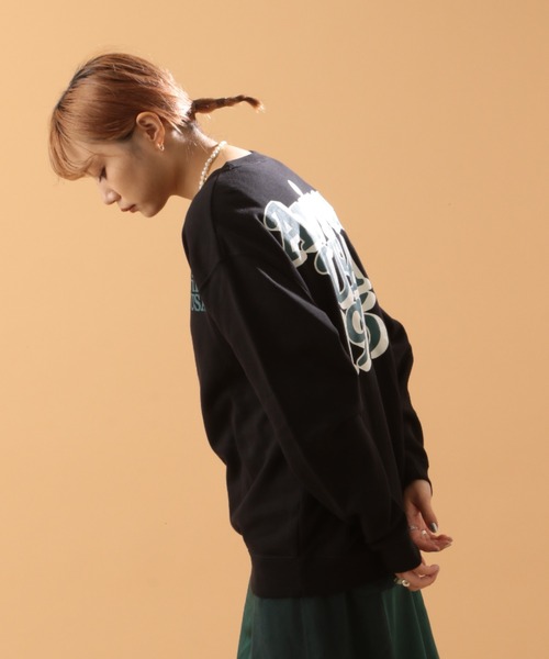 AVIREX(アヴィレックス)の「【直営店限定】AVIREX USA 1975 SWEAT/ アヴィレックスUSA 1975 スウェット(スウェット・レディース・ホワイト/ブラック・FREE)」の8枚目の写真
