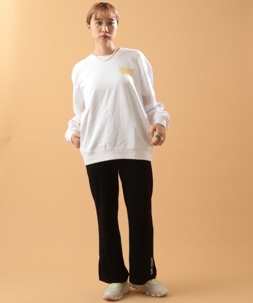 AVIREX(アヴィレックス)の「【直営店限定】AVIREX USA 1975 SWEAT/ アヴィレックスUSA 1975 スウェット(スウェット・レディース・ホワイト/ブラック・FREE)」の15枚目の写真